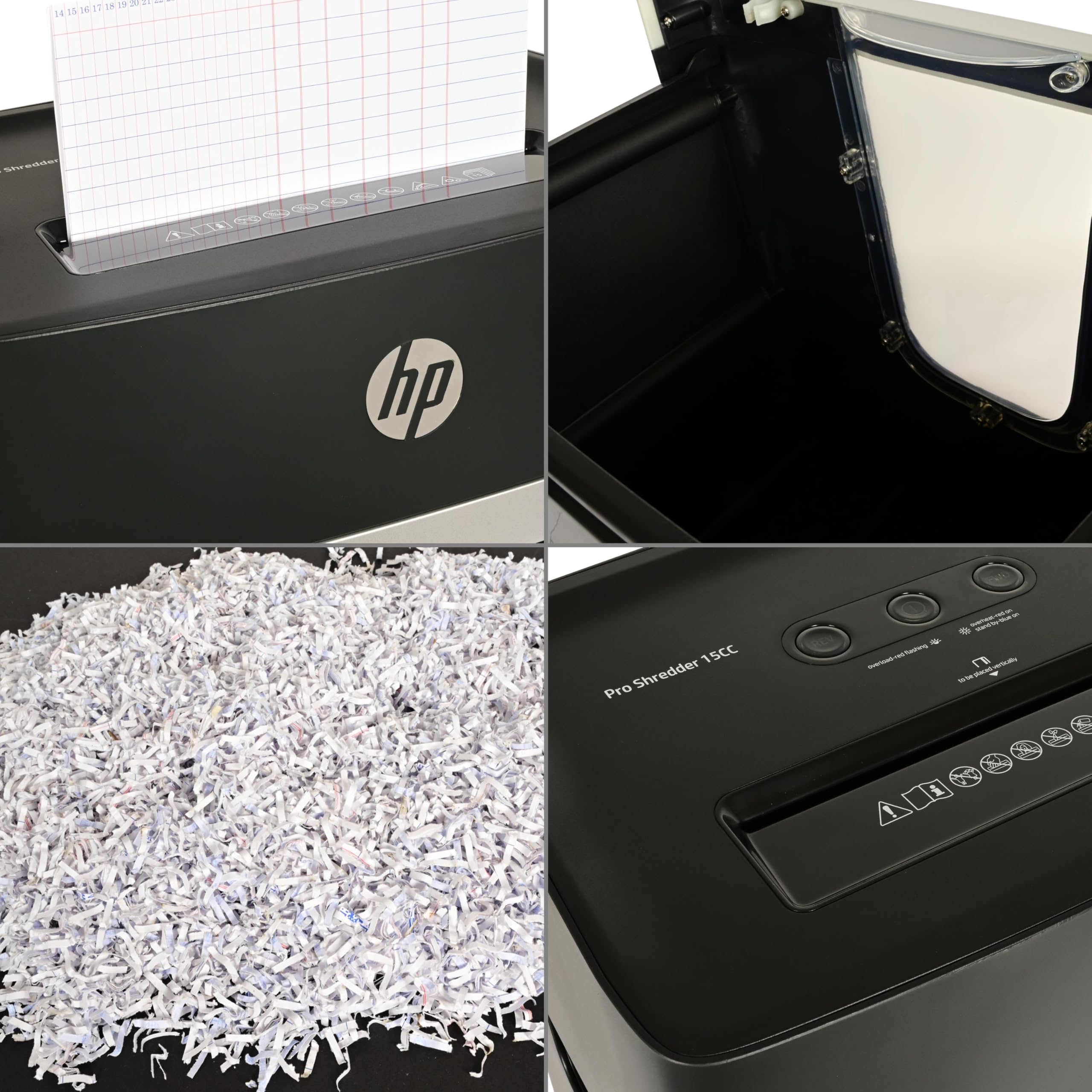 HP Distruggidocumenti Pro Shredder 15CC