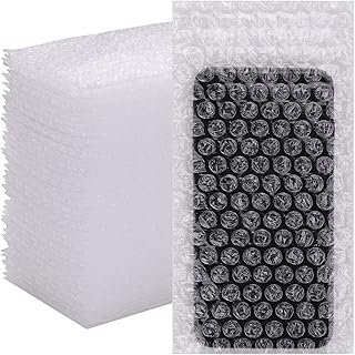 Bubble Out Bags Clear Bubble Pouch Bags, Bubble Cushioned Pouches for Moving, Shipping and Storage, Double Walled Cushioning Pouch Bags Thickening Shockproof Foam Bags