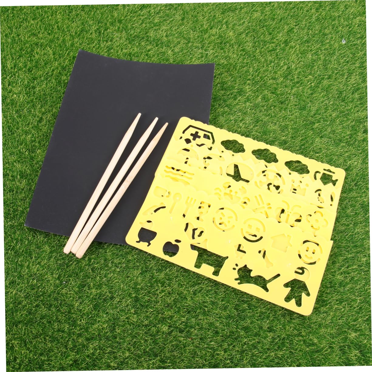 SUPVOX DIY Kit for Kids 50 Sheets of Scratch Paper Enhance Creativity Imagination