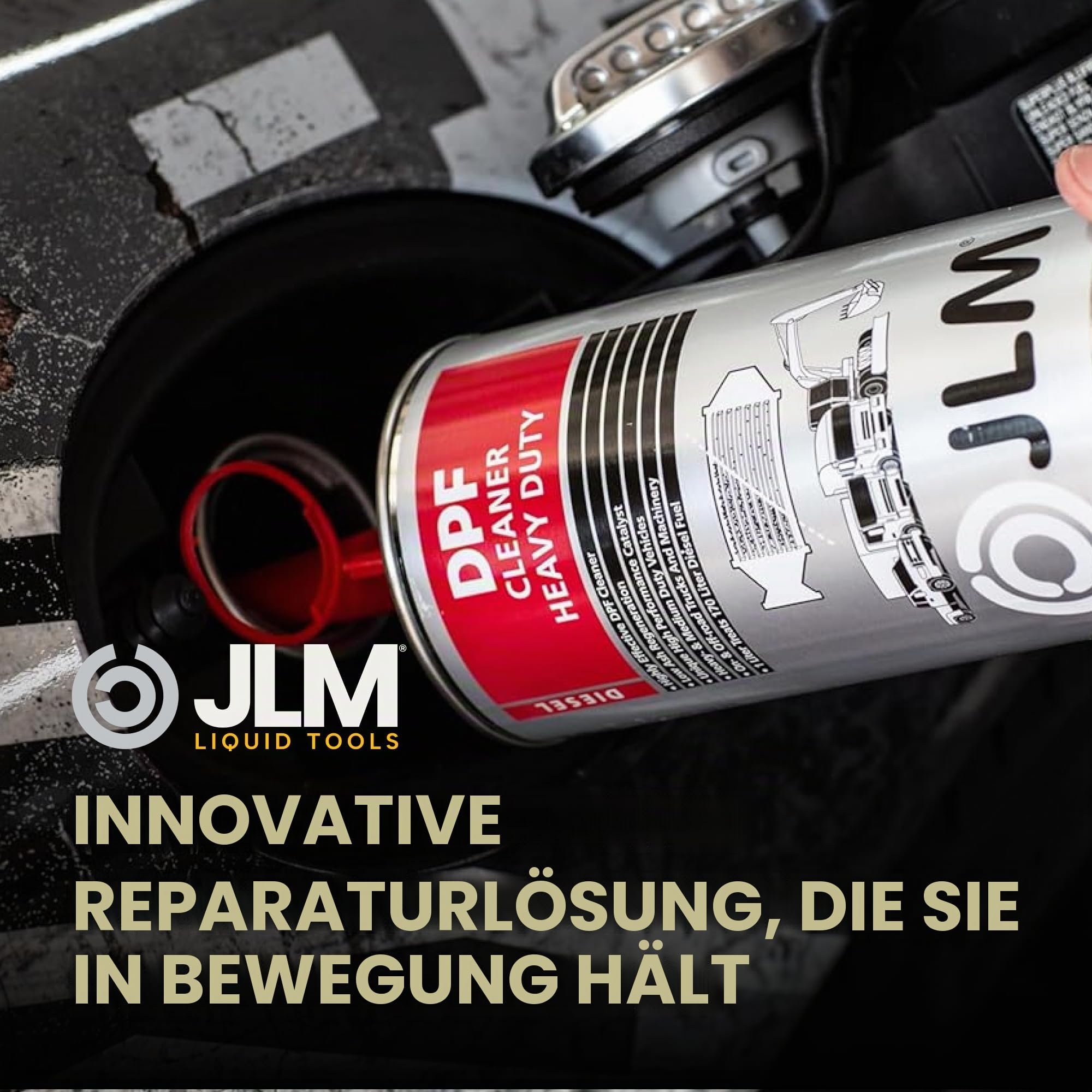 JLM Diesel DPF Reiniger LKW & Transporter 1L