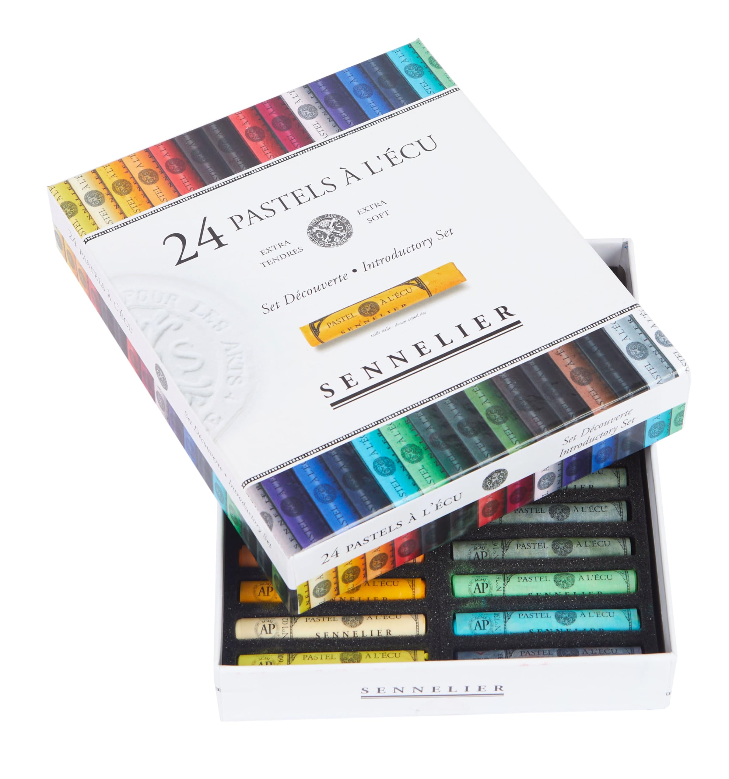 Savoir Faire Sennelier Soft Pastels Set 24/Pkg-Introduttivo