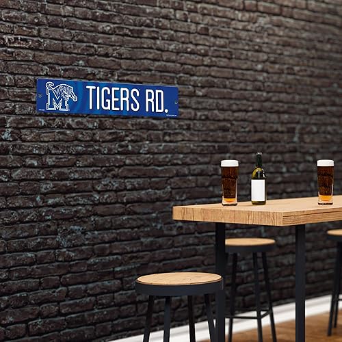 Vista 234 de Rico Industries Letrero de plástico de la NCAA de plástico de 4 x 16 pulgadas Alternativo