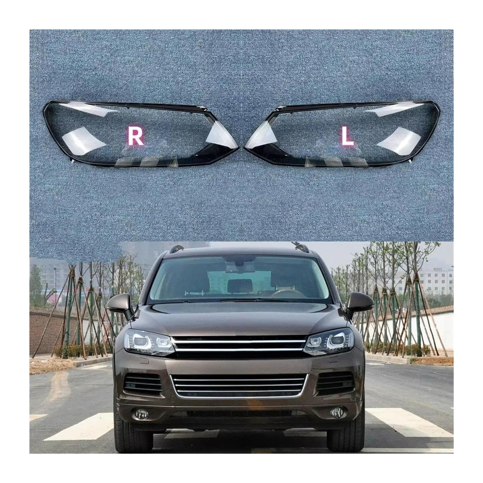 Scheinwerfer Schale Für VW Für Touareg 2011-2015