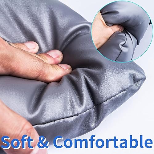 Miniatura 2 de MINIVON Cojín de asiento para mesita de noche, ajuste universal, cojín de asiento cómodo para ancianos, funda de asiento suave para asiento de