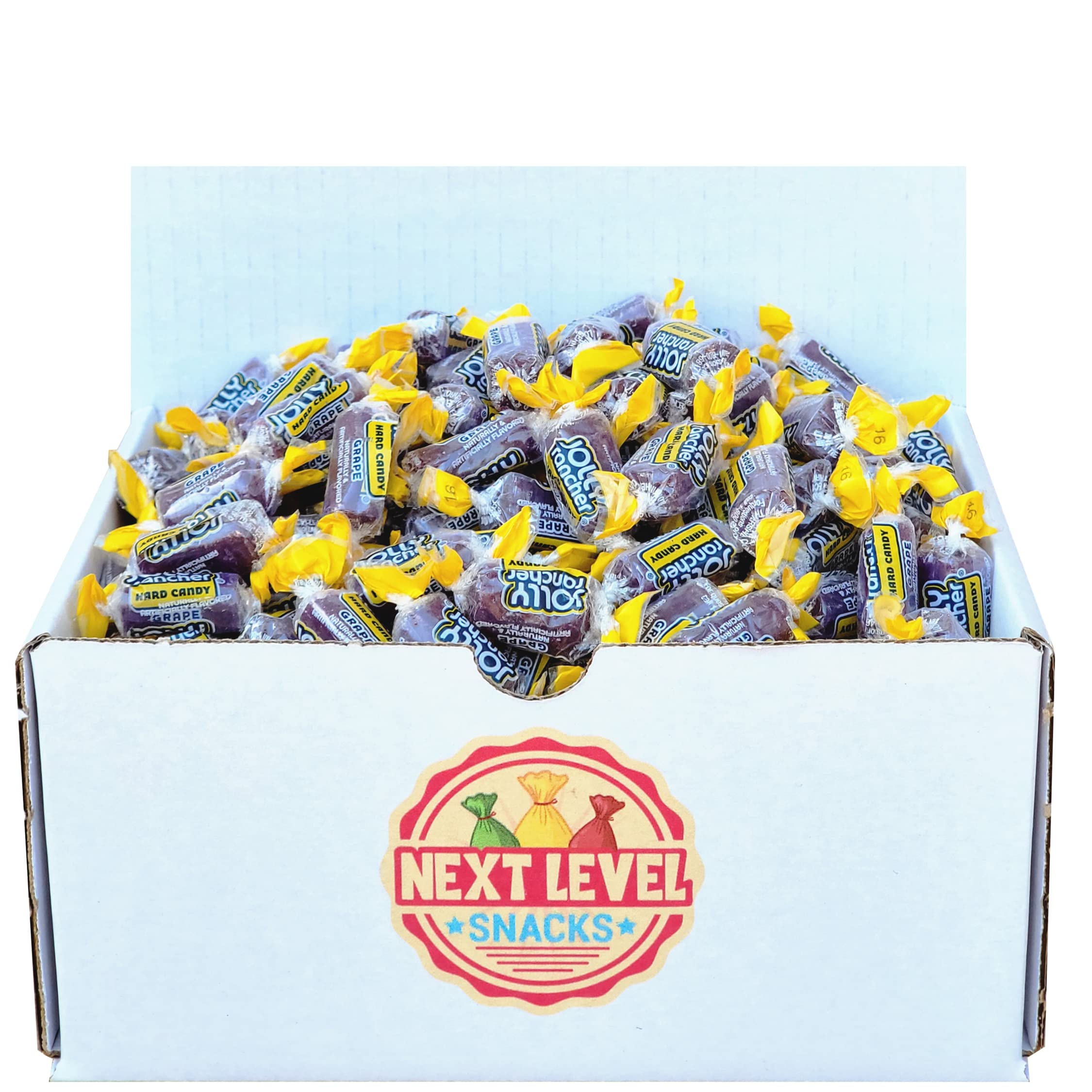 Jolly Rancher Hard Candy, 2lb Bulk in a Box (Grape)
