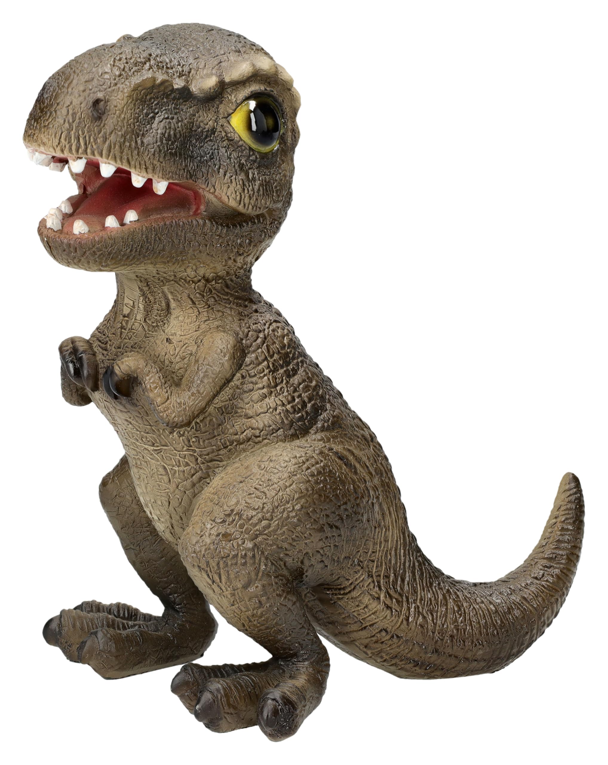 Figuren Shop GmbH Baby Dinosaurier Gartenfiguren 3er Set von HotAnt, 16,5 cm, Frostsichere Garten Deko