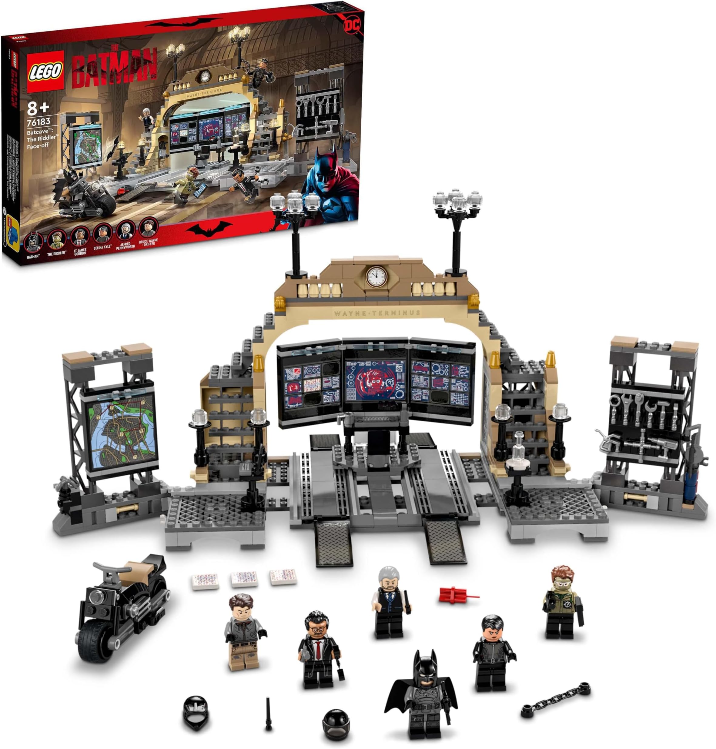 76183 Super Heroes Batcave™: The Riddler™ Face-off