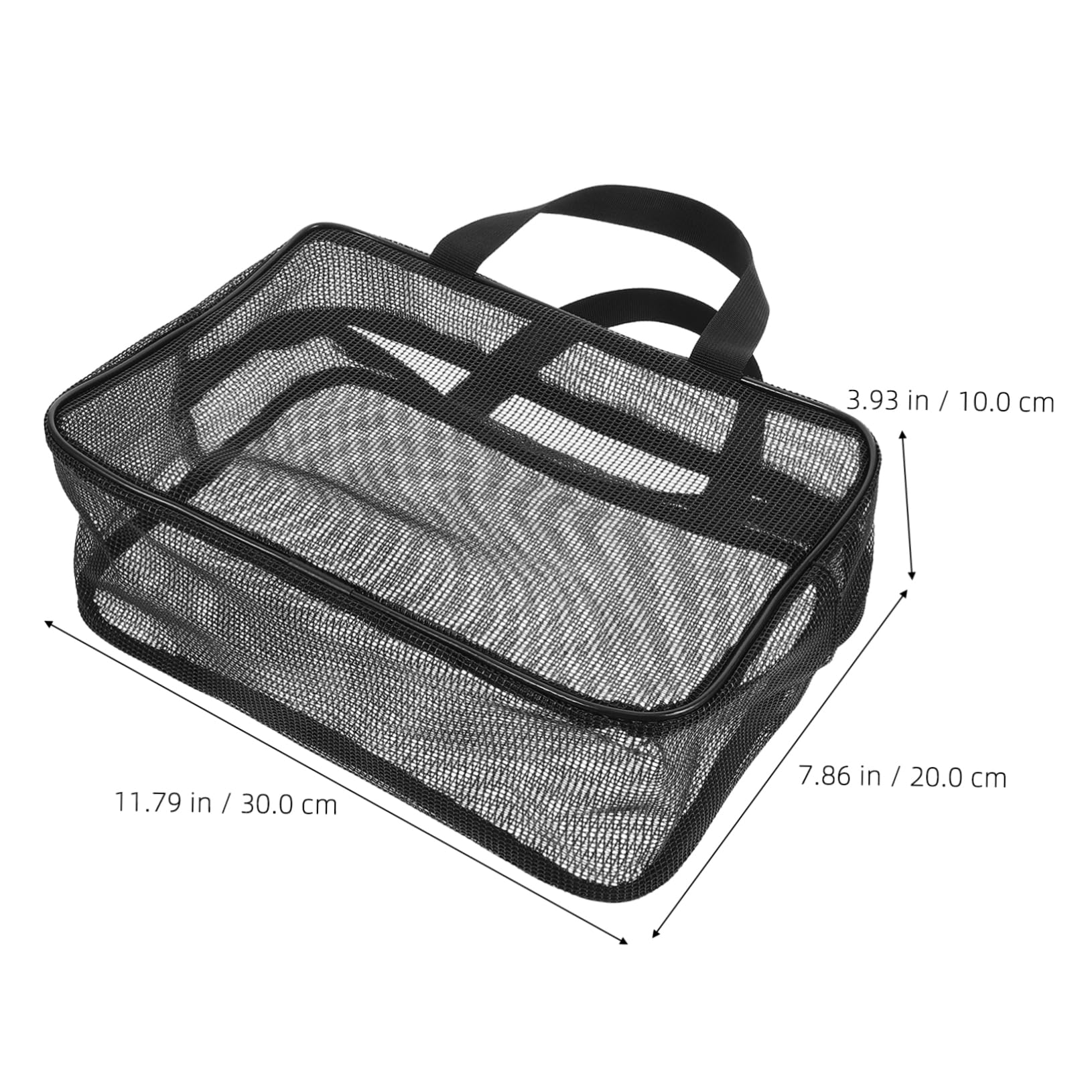 IWOWHERO Lightweight Portable Shower Pouch Bath Bag for Travel Large Capacity Wash Bag Camping Shower Tote for Gym Hanging Bathroom