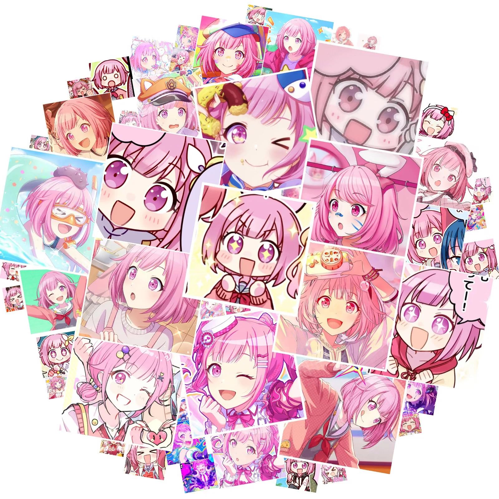 Amazon.com: 50PCS Anime Emu Otori Singer Stickers Waterproof