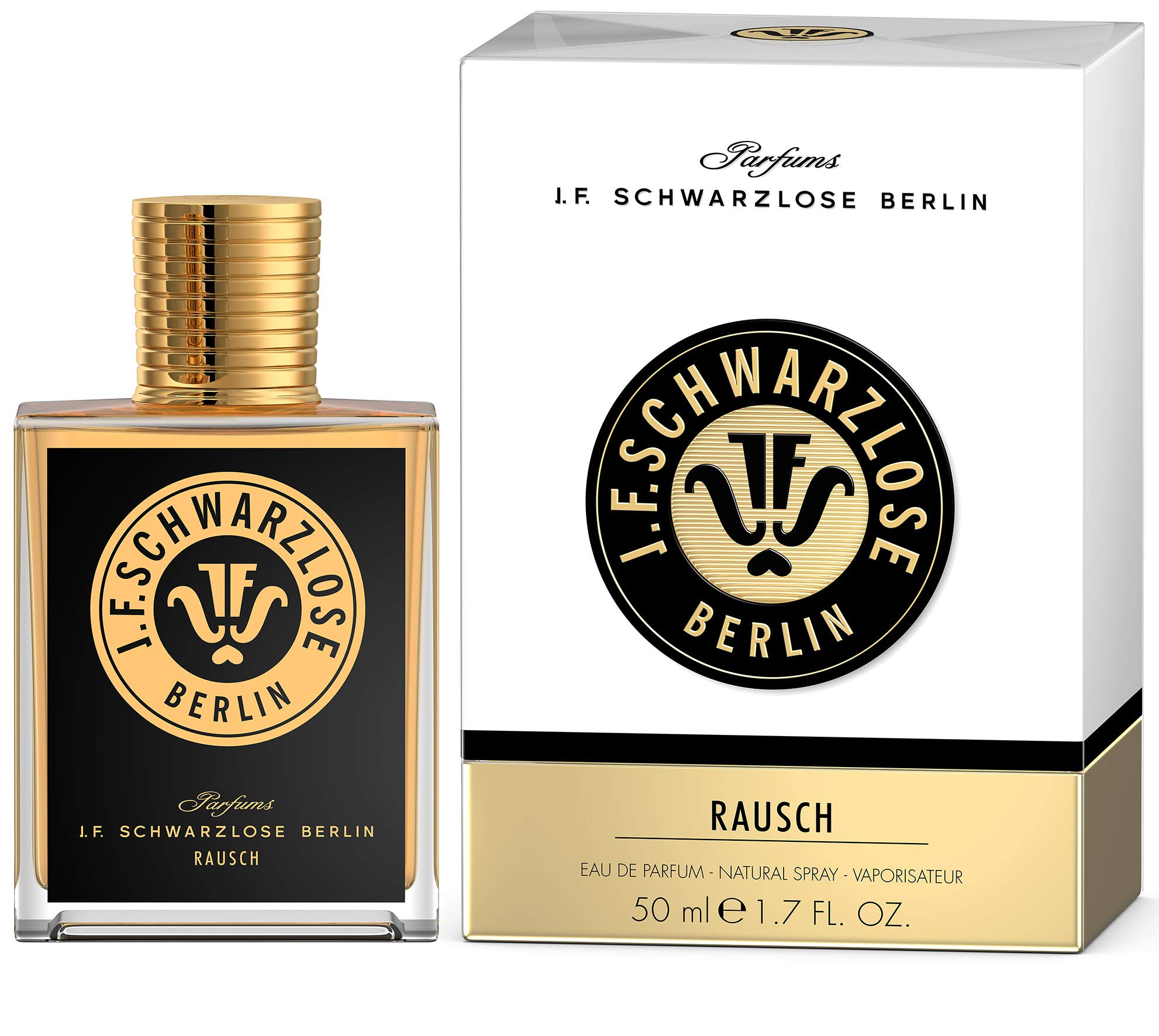 Rausch - Unisex EDP Spray Fragrance - Long Lasting and Captivating Perfume with Pink Pepper, Vanilla Bean, Amber, and Oud - Body Spray with Sensual and Smokey Scent - 1.7 oz