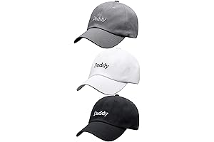 3 Pieces Daddy Hats: Perfect for Running, Workouts, and Outdoor Adventures