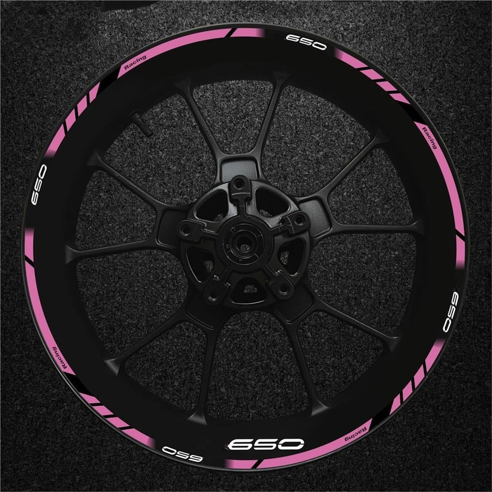 Wheel Stickers Motorcycle Wheel Decal for for Z650 for Z 650 Reflective Rim Decals Stripe Tape Hub Stickers Rim Reflective Decal