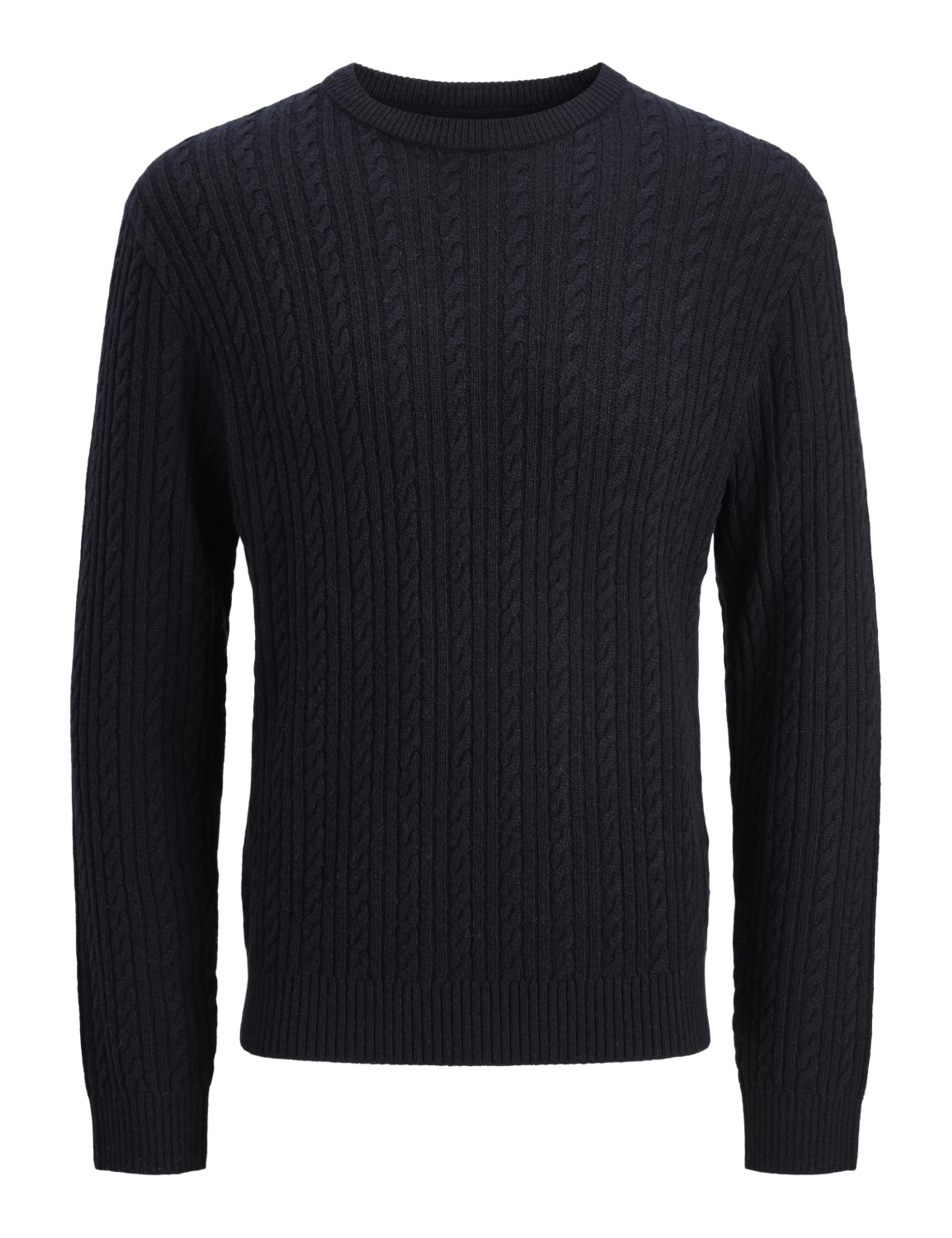 JACK & JONES Herren Jprcclambswool Knit Cable Crew Neck Jprcclambswool Knit Cable Crew Neck (1er Pack)