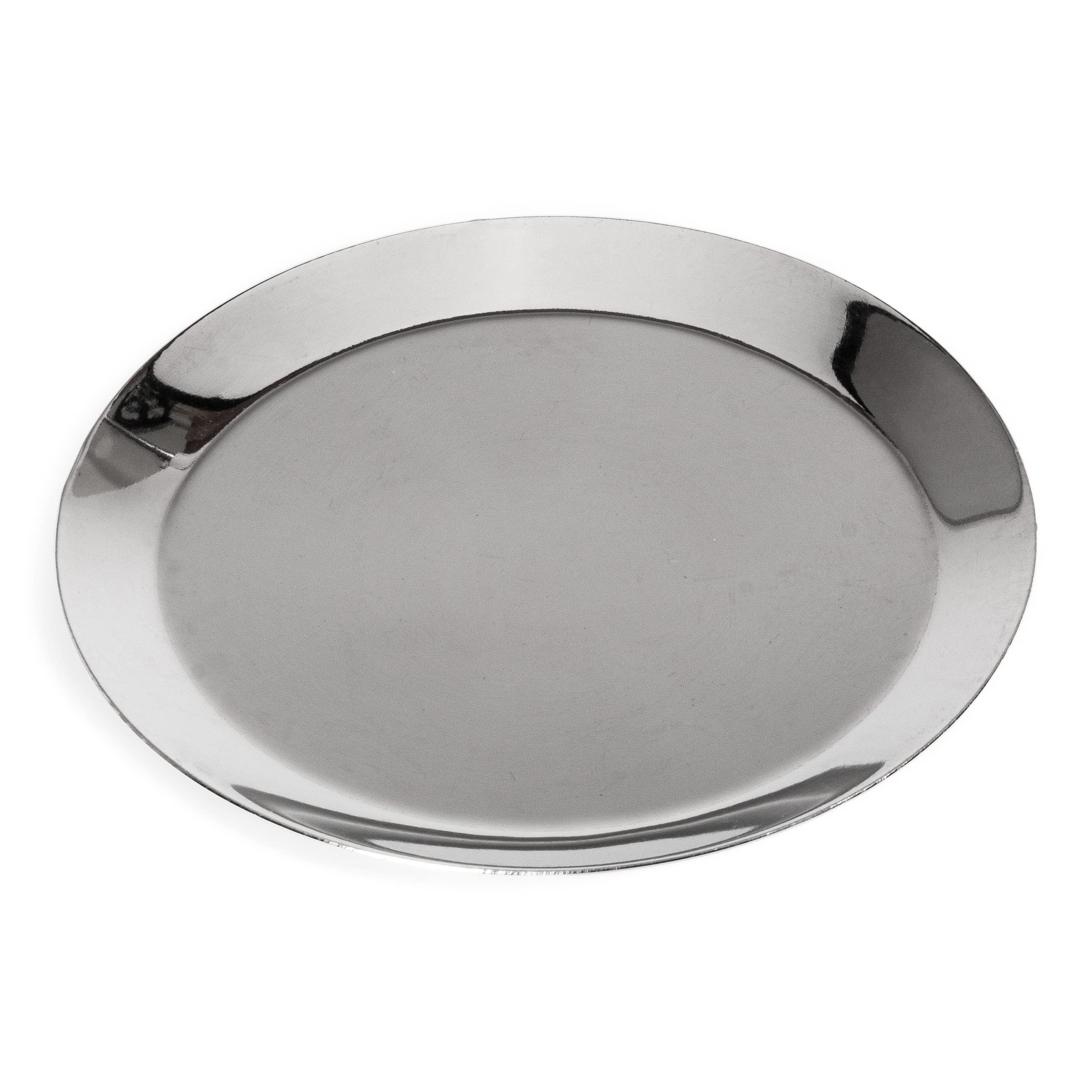 Nklaus Silver Incense Screen Stainless Steel Ø 8Cm Incense Accessories Incense Plates 2976