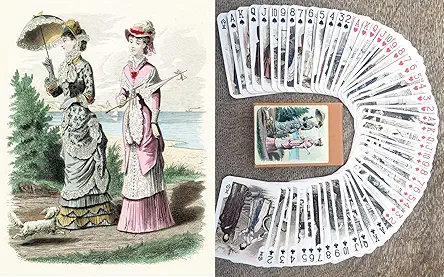 Victorian Fashion Playing Cards (Poker Deck 54 Cards...