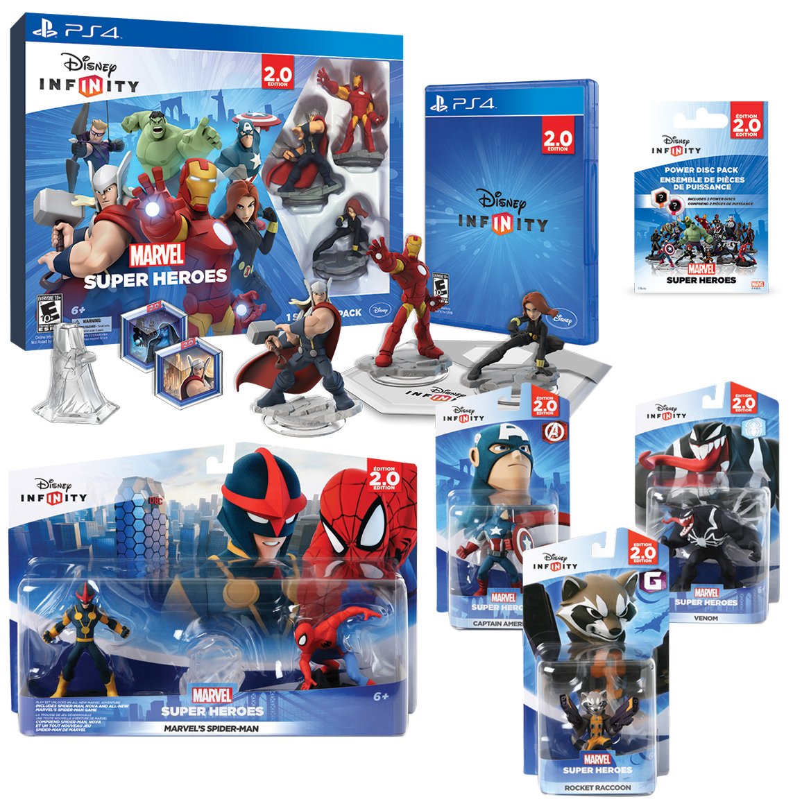 Amazon.com: Infinity 2.0 Marvel Premium Value Pack (PlayStation 4