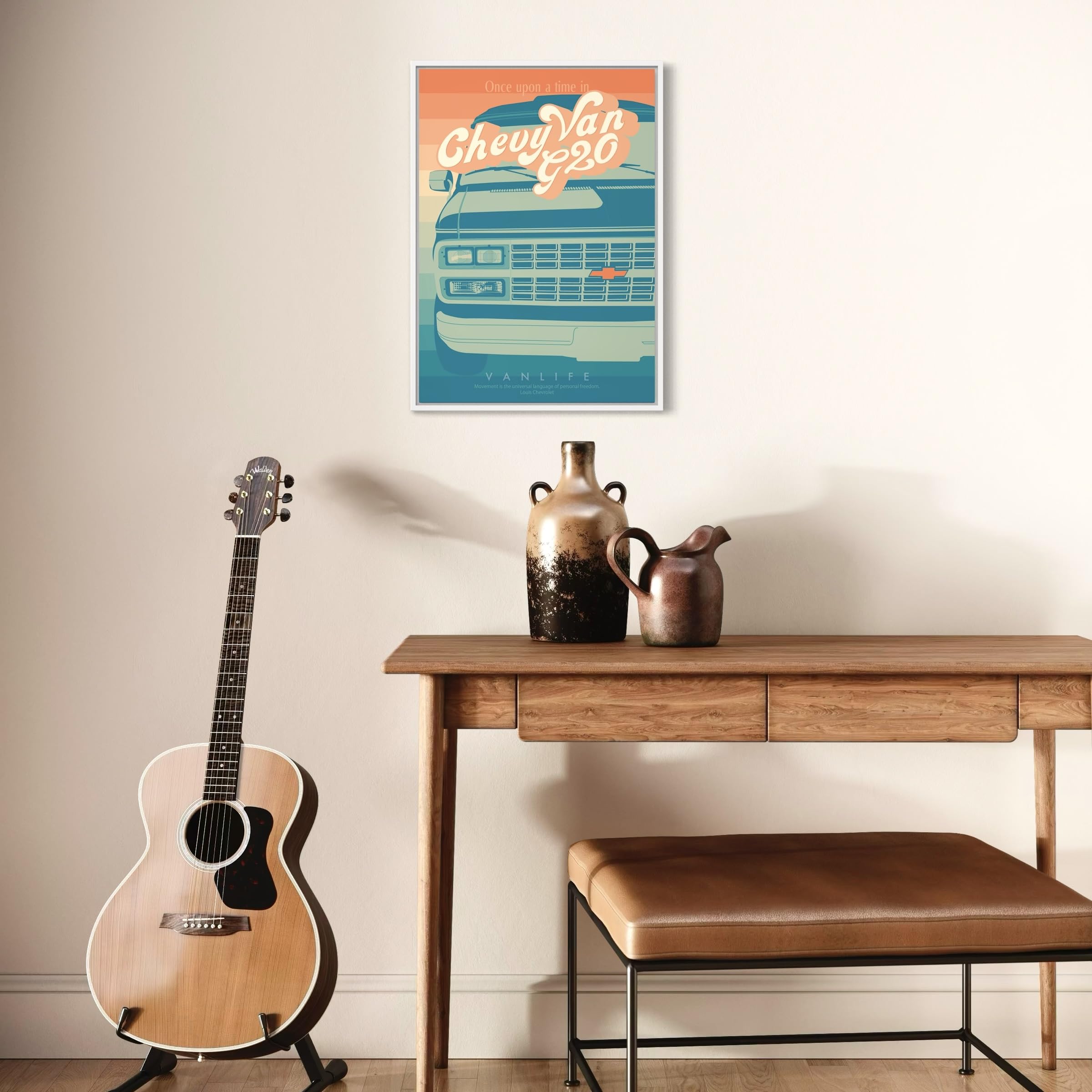 Amazon.co.jp: ポスター ビンテージカーポップアート アメ車 A2