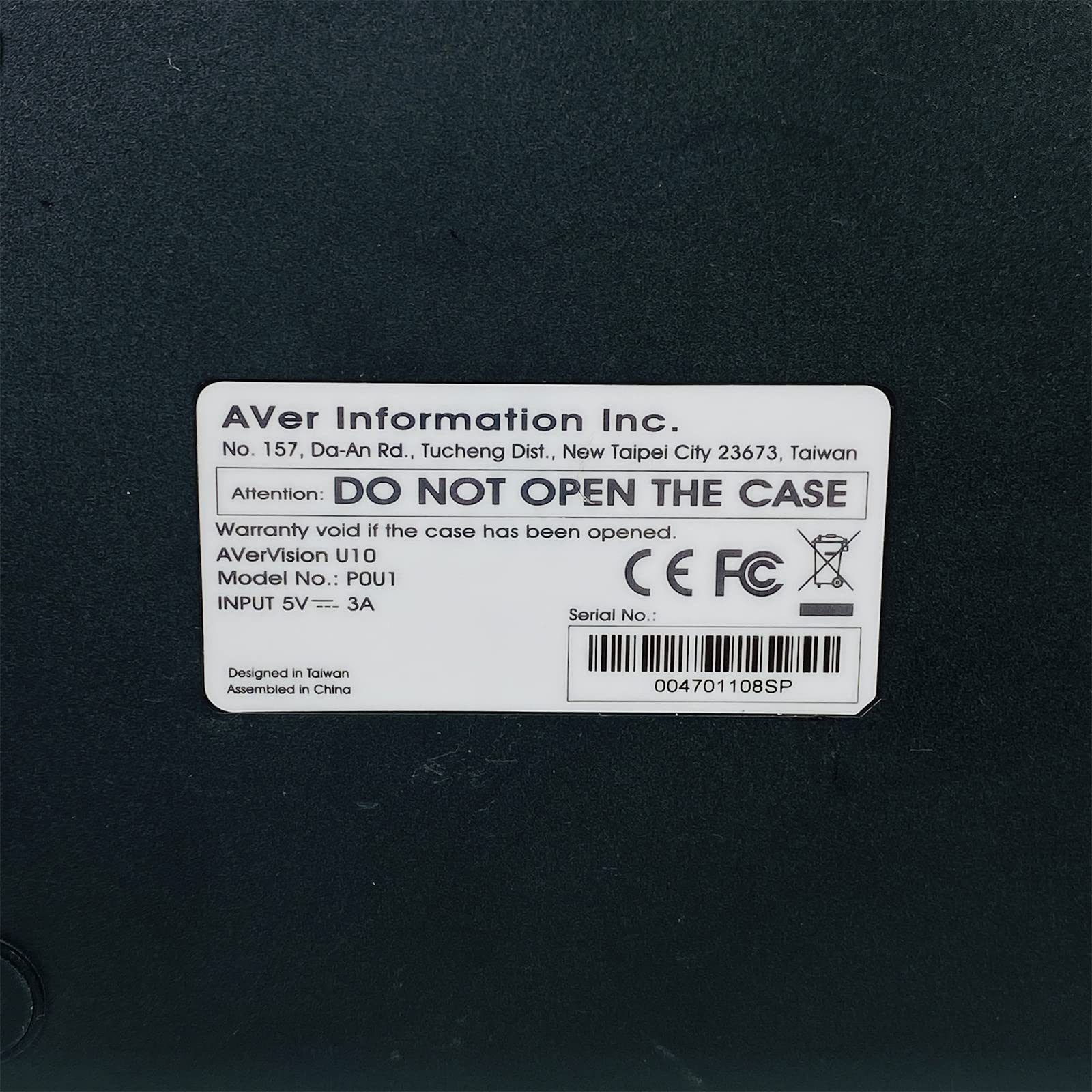 AVerMedia U10 Port FlexArm Document cam