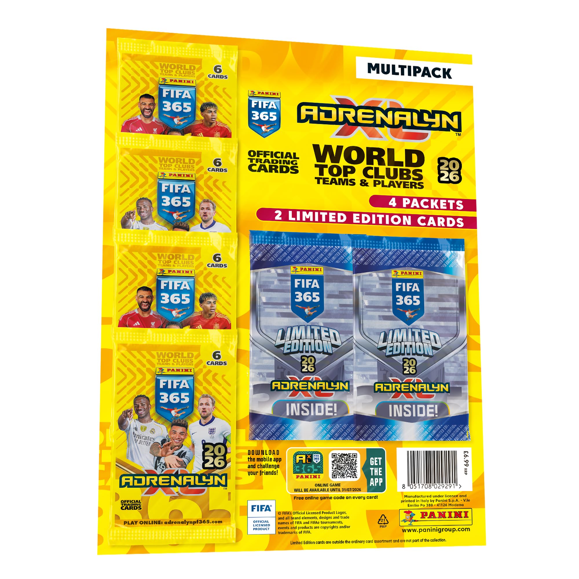 Panini FIFA 365 Adrenalyn XL Trading Cards - Multipack : Amazon.ca