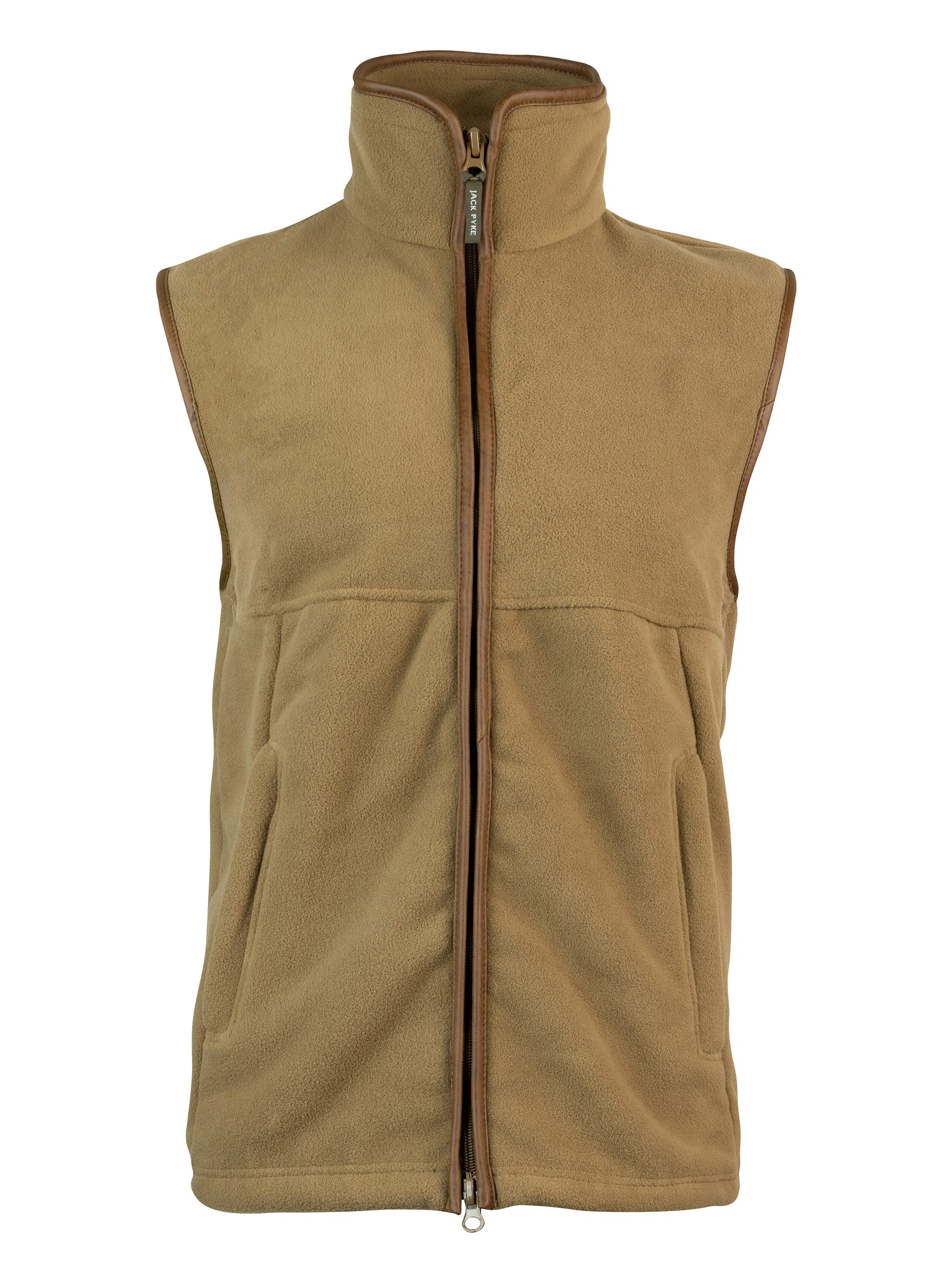 JACK PYKE Mens Countryman Thermal Fleece Gilet Barley Small
