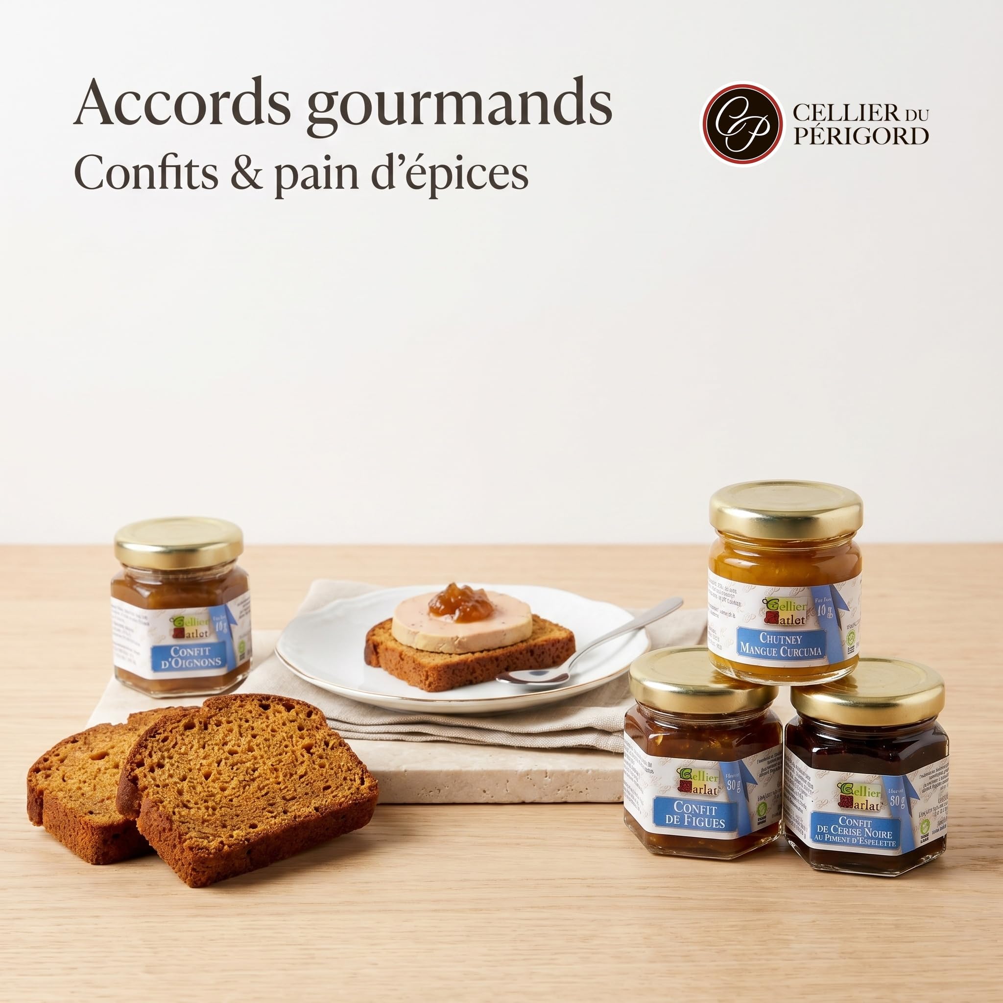 Cellier du Périgord Pack Découverte Foie Gras 6 Spécialités