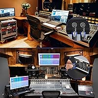 Vista 6 de Paquete de 2 cables Speakon Pro a Speakon de 15 pies, par de cables de conexión de 12 AWG, cable de audio Speakon profesional con conectores NL4FC