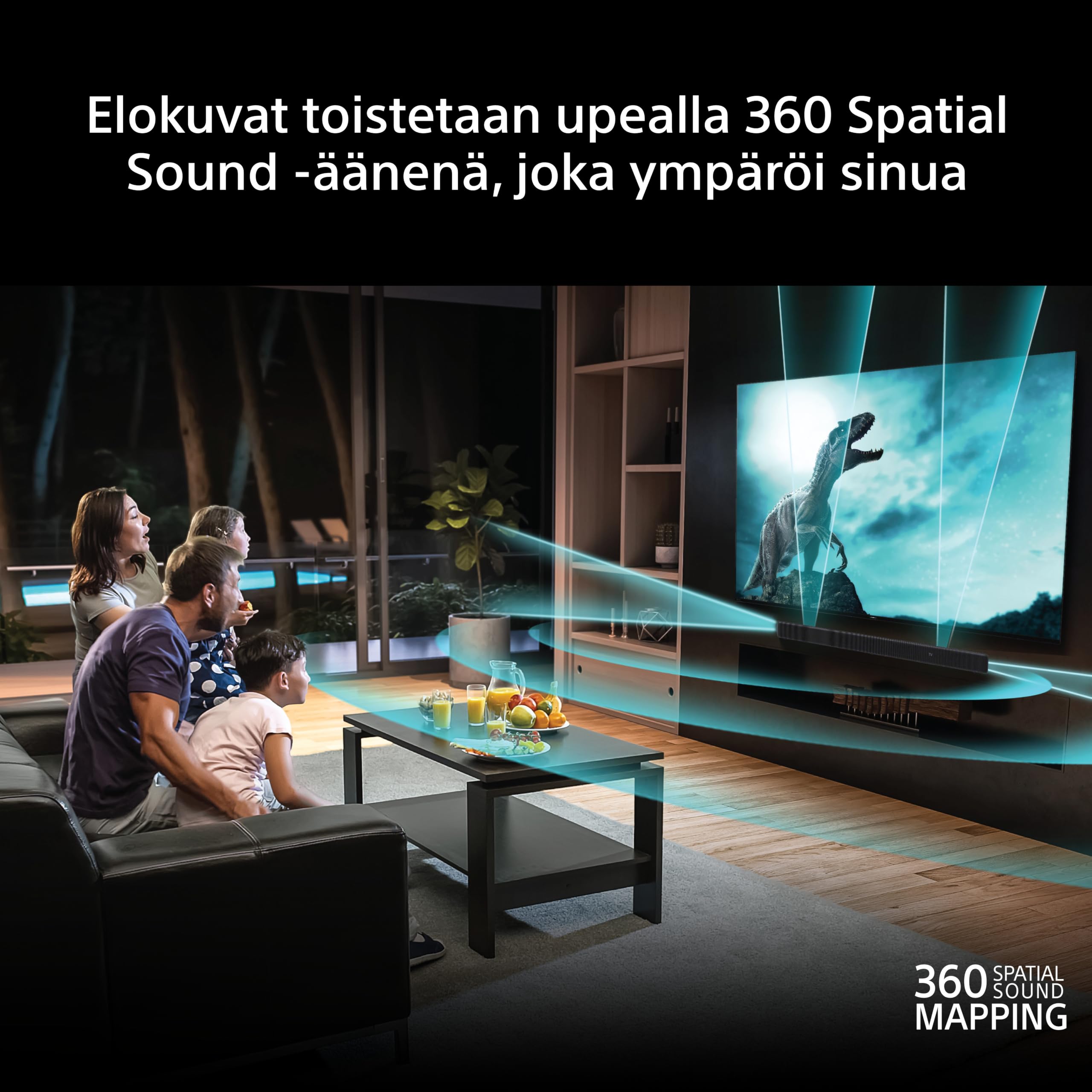 Sony Bravia Theatre Bar 7 & Sub 7 Sound Spatial Sound 360, Bass 100W, Dolby Atmos, DTS:X, HDMI 2.1, Roma Automatica