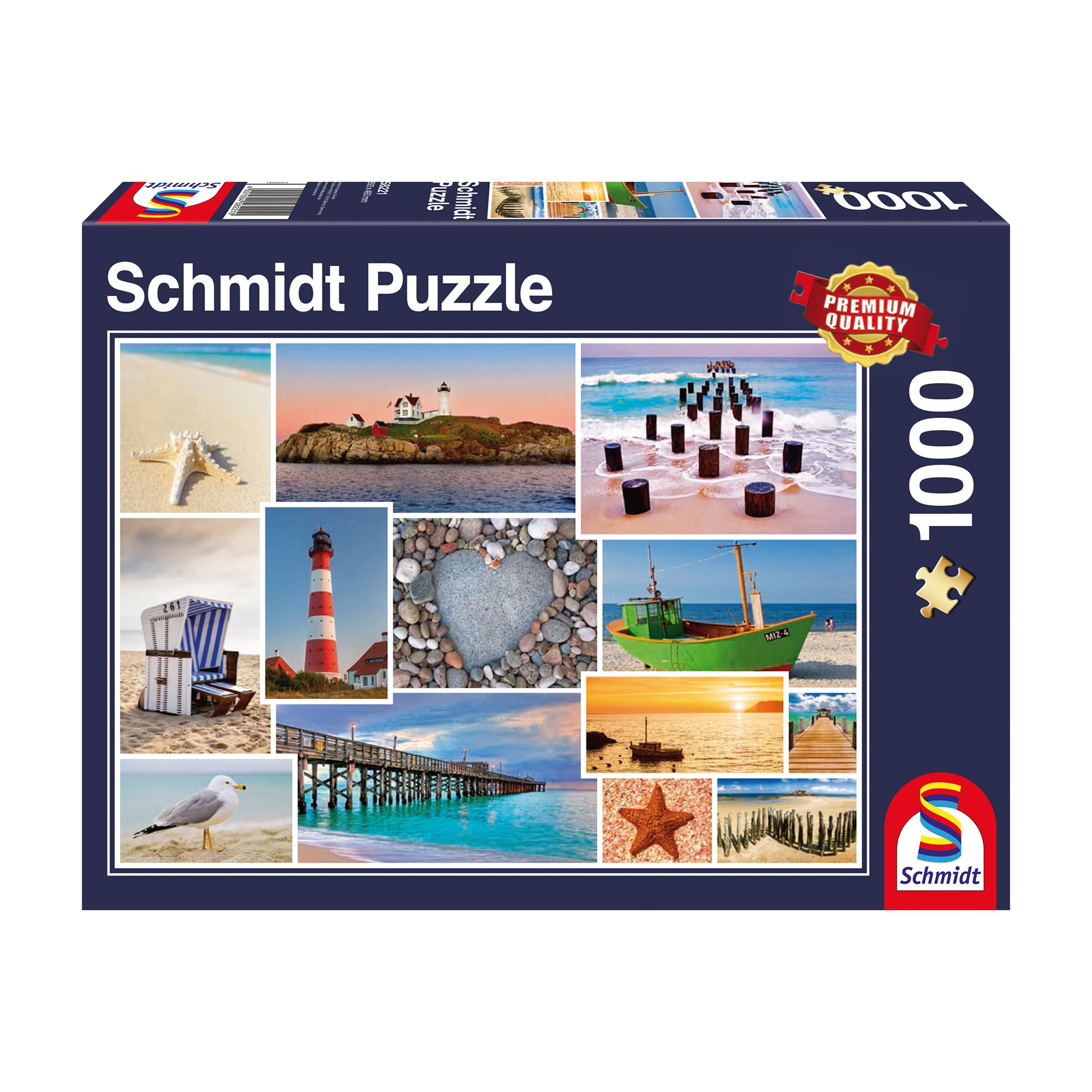 Schmidt | Near the Sea (1,000 pieces) | Jigsaw Puzzle | Ages 12+