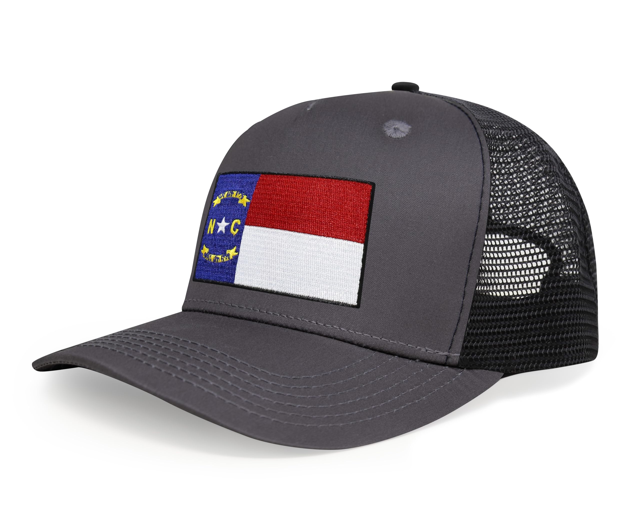 International Tie State Hat for Men and Women, Adjustable Snapback Trucker Baseball Cap with Embroidered Patch