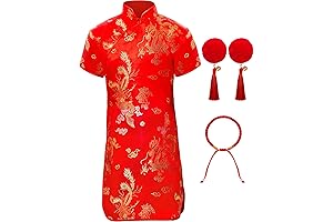 Enchanting Chinese New Year Ensemble for Young Girls: A Cultural Tapestry of Beauty