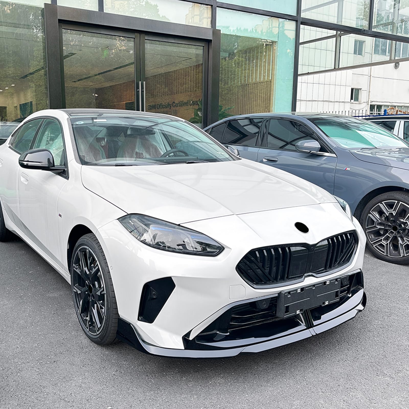 Kit Spoiler paraurti Anteriore per BMW F70 F74 M Sport 2024-2025 Nero
