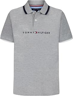 Boys Short Sleeve Premium Pique Polo Shirt, Button Closure, Soft & Comfortable