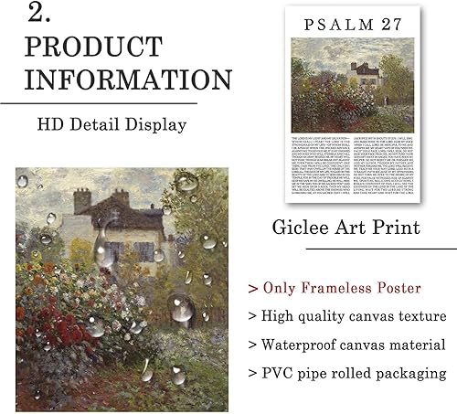 Vista 109 de Arte de pared de acuarela de Jesús, pintura en lienzo cristiano, imágenes de las Escrituras, decoración de pared, póster con versículos bíblicos