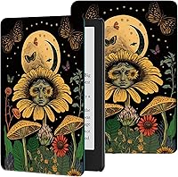 Vista 9 de Rossy Funda para Kindle de 10ª generación 2019, delgada, de piel sintética, ajustable, con encendido y apagado automático para Kindle de 10ª