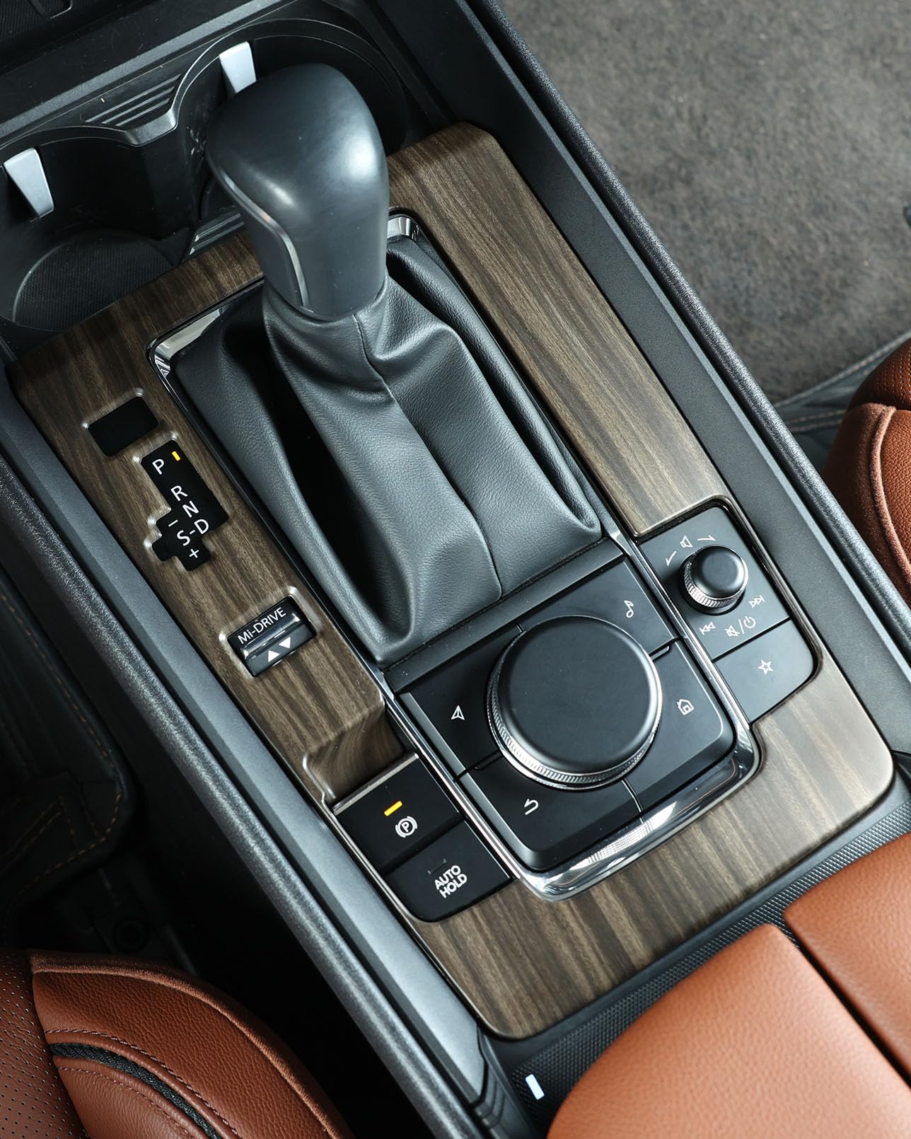 Photo 1 of Birbenben Wood Center Console Cover Trims Fit for Mazda CX50 Gas 2023-2026