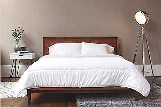 ViscoSoft Down Alternative Comforter King Size | Reversible Microfiber White Duvet Cover Insert - coolthings.us