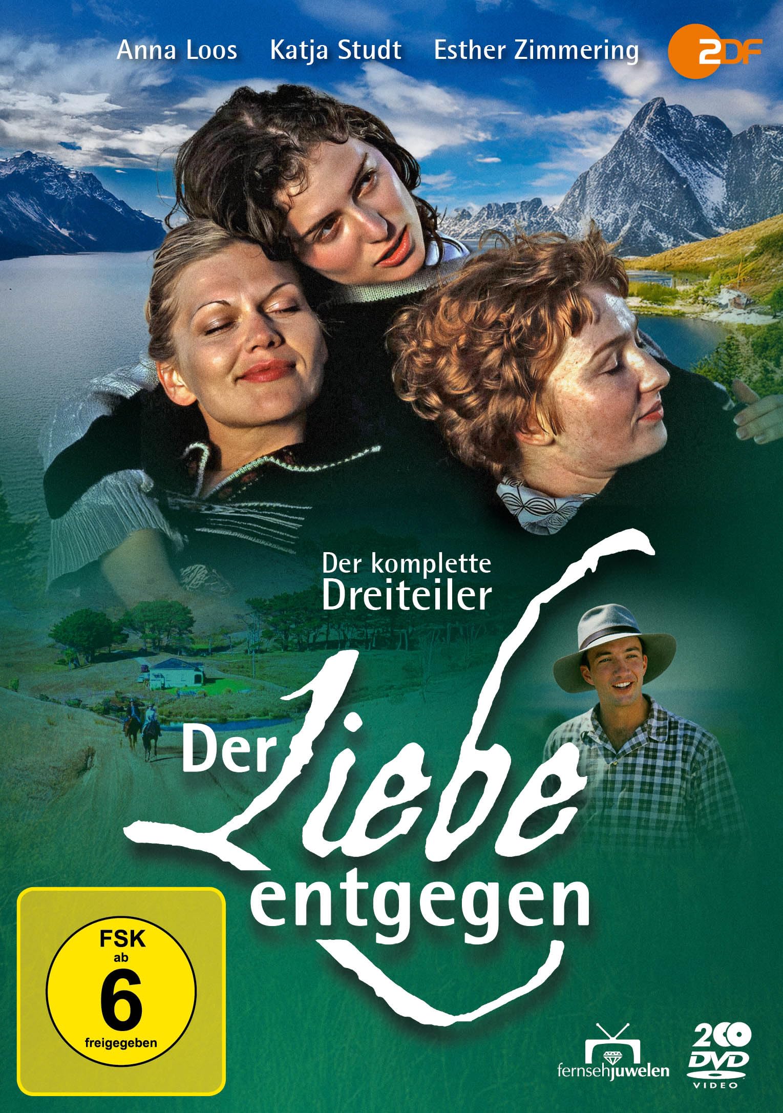 Trilogía en DVD Der Liebe entgegen, edición de importación alemana para coleccionistas