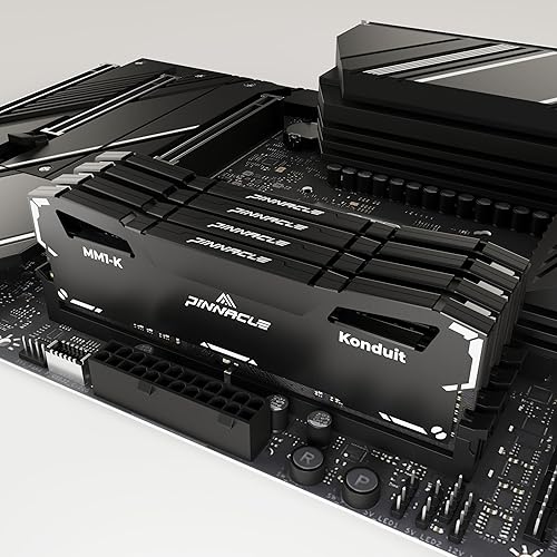 Miniatura 3 de Timetec Pinnacle Konduit Kit de memoria RAM de 16 GB (2 x 8 GB) DDR4 3600 MHz PC4-28800 CL18-22-22-42 XMP2.0 Overclocking 1.35 V compatible con AMD