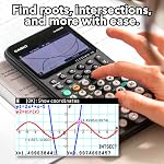 Casio fx-CG100 ClassWiz® Color Graphing Calculator with 3D Graph & Python | Large High-Res Display, Basic & Advanced Functions | Ideal for Exams, STEM, Programming & Advanced Math