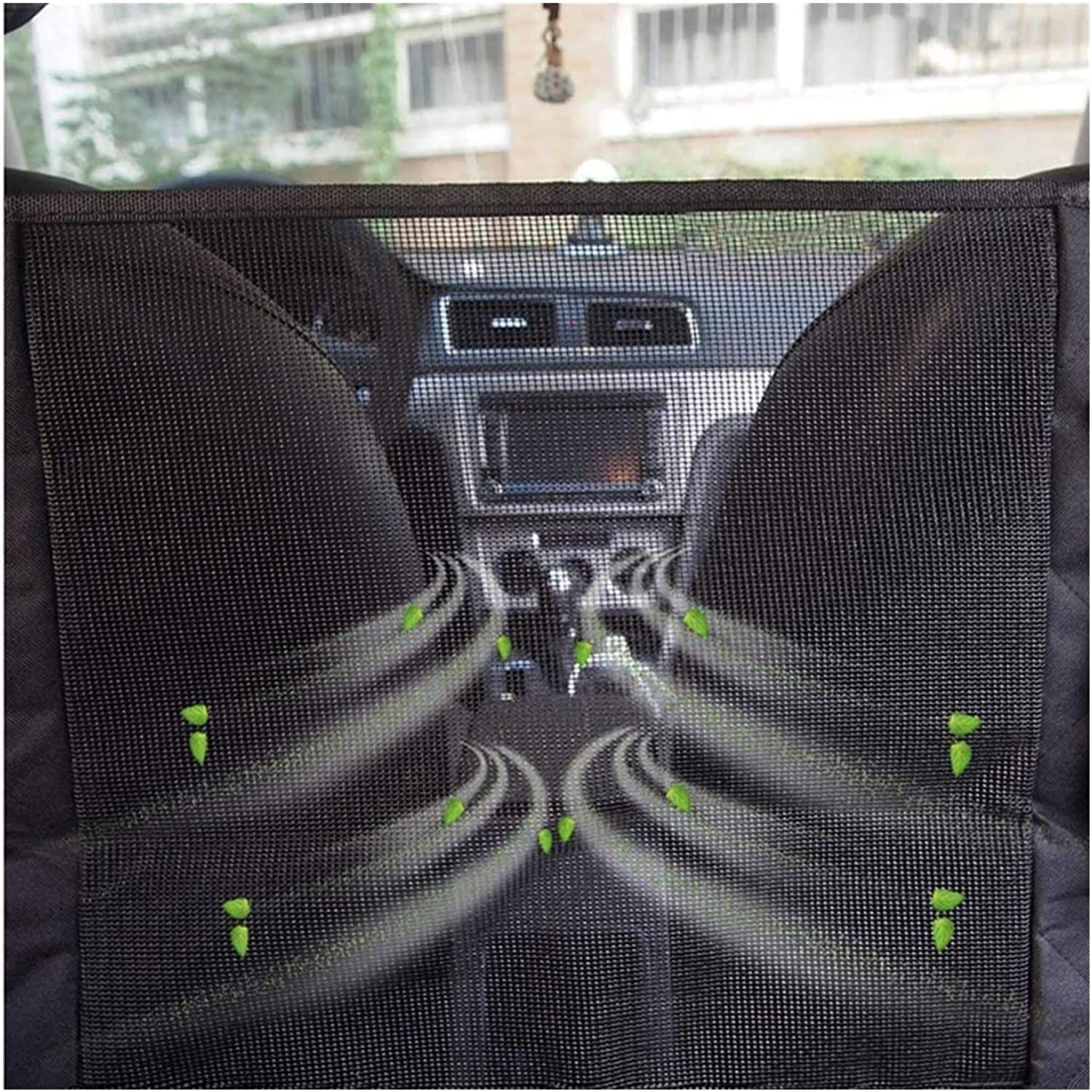 Cubierta del Asiento del Perro for el Asiento Trasero, Las Cubiertas Impermeables del Asiento del automóvil for Perros con la Ventana de la Malla, el rasguño previene la Hamaca del Perro del