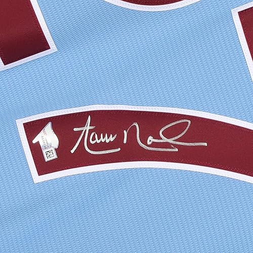 Miniatura 2 de Aaron Nola Signed Phillies Majestic Cooperstown Blue Jersey Fanatics 148437
