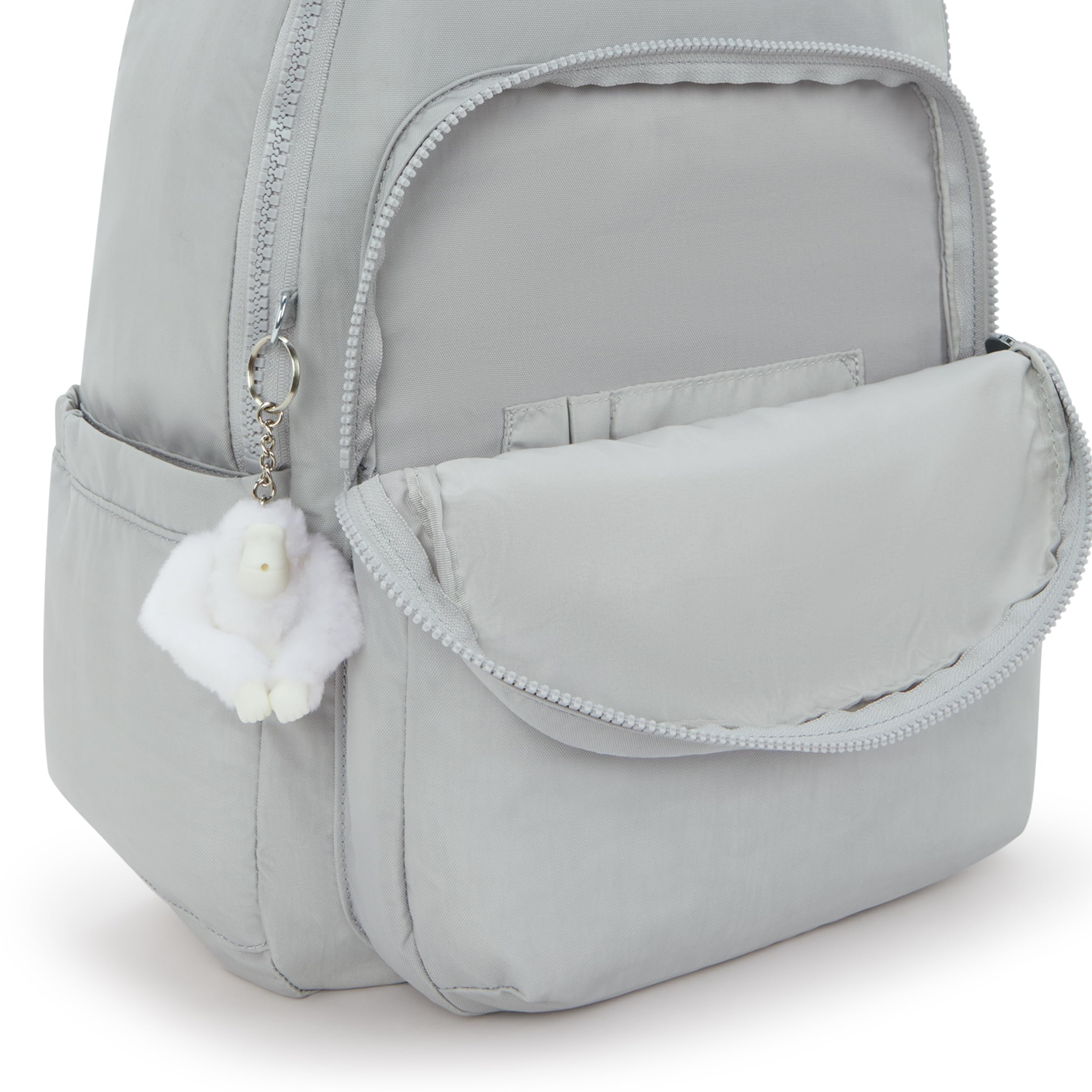 Kipling Seoul Mochila Grande, Easy Grey (Grey)