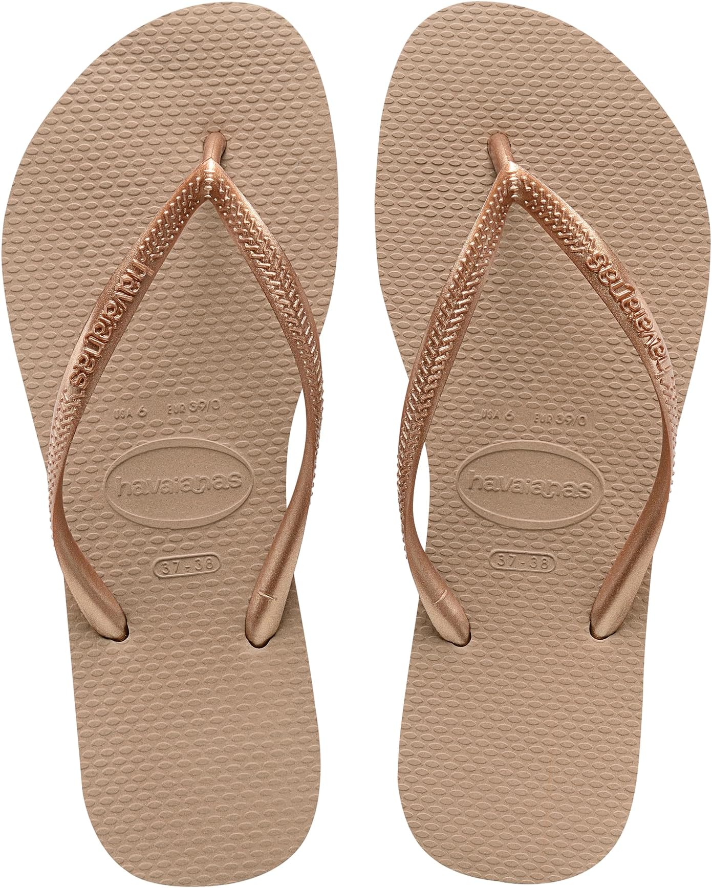 Womens Slim Flip Flops
