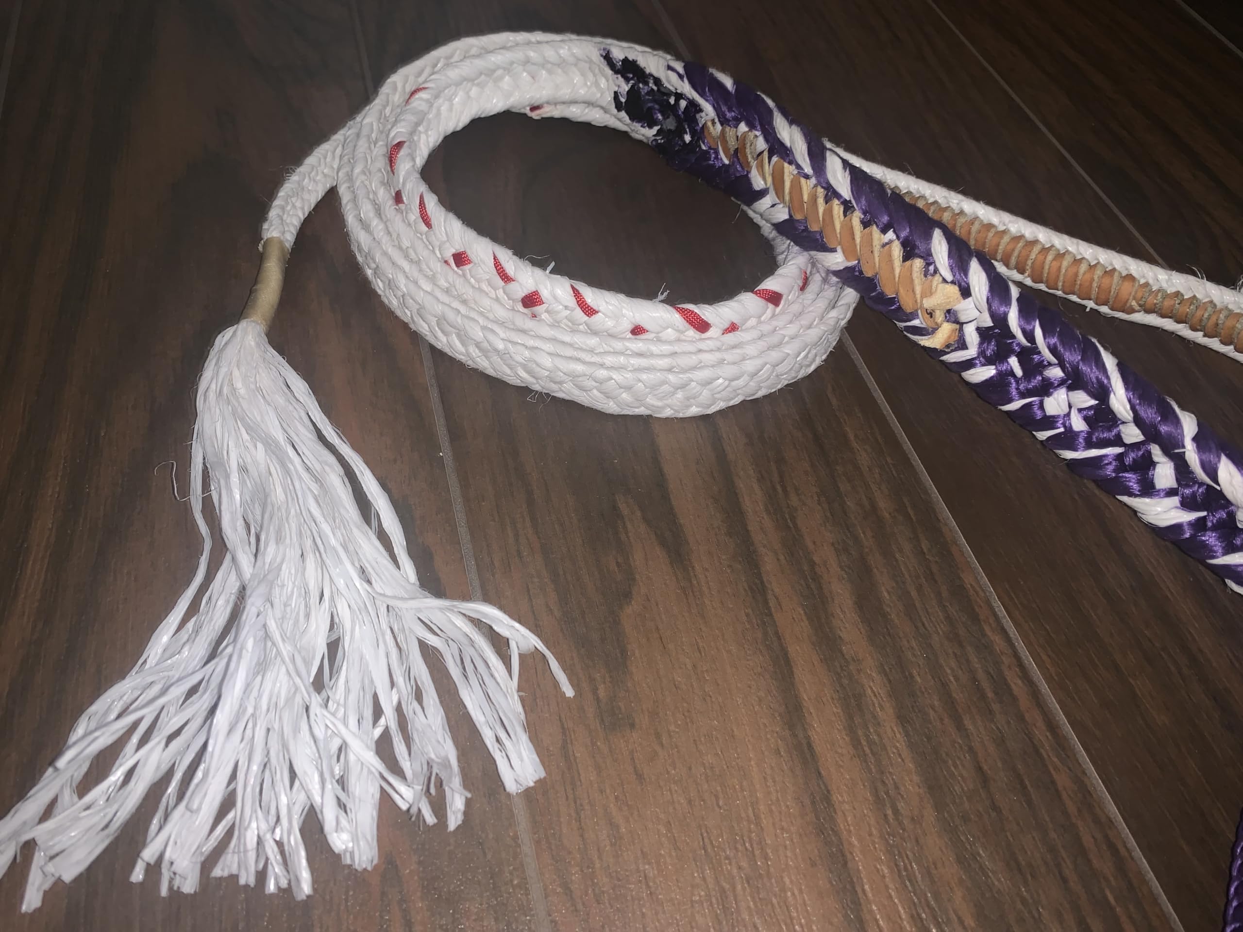 The Joker Rope - Purple on White Poly Pro 9x7LH 3/4