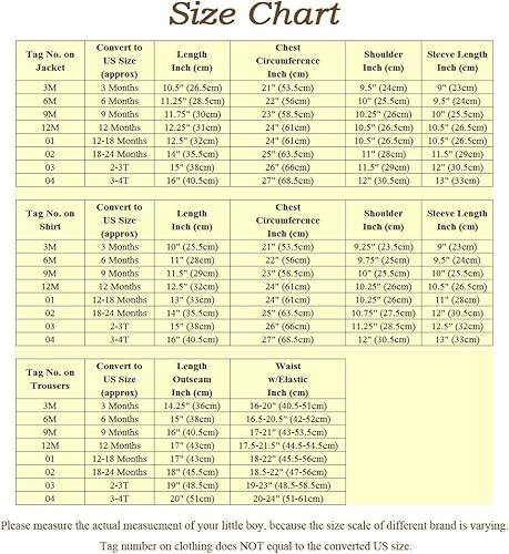 Miniatura 7 de Dressy Daisy - Juego de traje de esmoquin de 5 piezas, formal, sin cola, para niño pequeño, para boda o Navidad