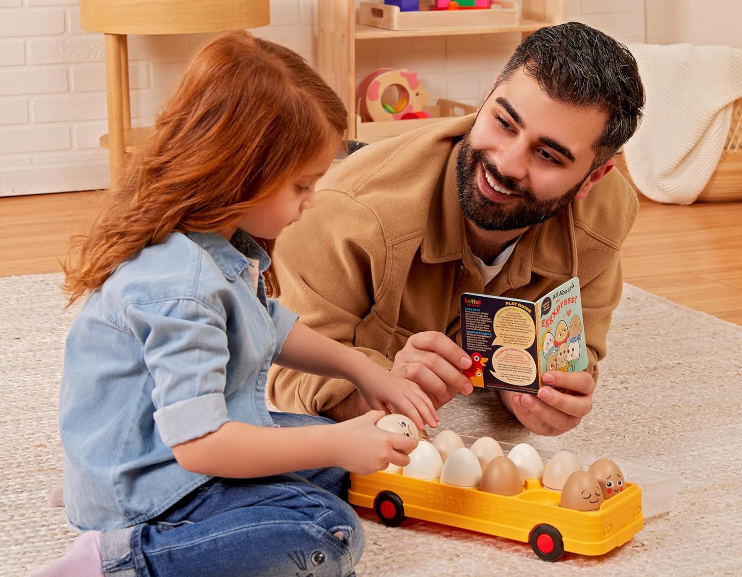 Battat Education – Matching Egg Toys for Toddlers – Color & Letter Recognition Sorting Game – Early Learning Educational Toys for 18  Months – Fun & Engaging Playtime