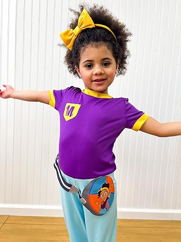 Miniatura 4 de Disfraz de Meekah para niños, disfraz oficial de personaje de Blippi