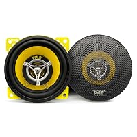 Pyle Sistema di Altoparlanti Per Auto, Casse Auto da 8,9 Centimetri 120 Watt 4 Ohm