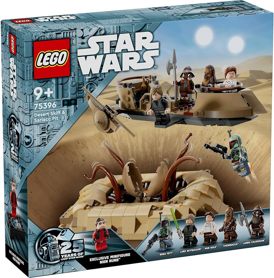 Amazon.co.jp: LEGO 75396 Star Wars 75396 Desert Skiff and Surracks