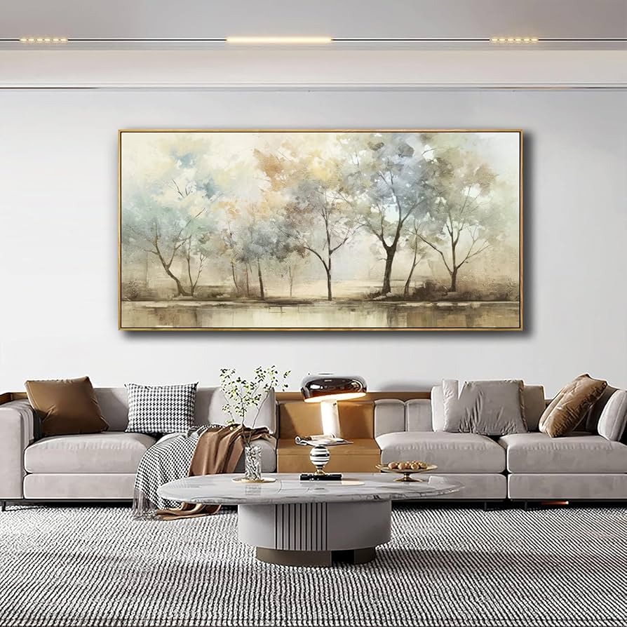 Amazon.com: VHMING Abstract Wall Art Artwork Retro Trees